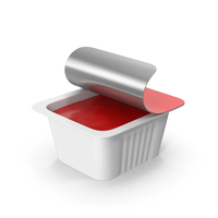 Red Sauce Cup Opened PNG & PSD Images