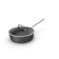 Frying Pan With Glass Lid PNG & PSD Images