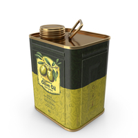 Olive Oil Can Small PNG & PSD Images