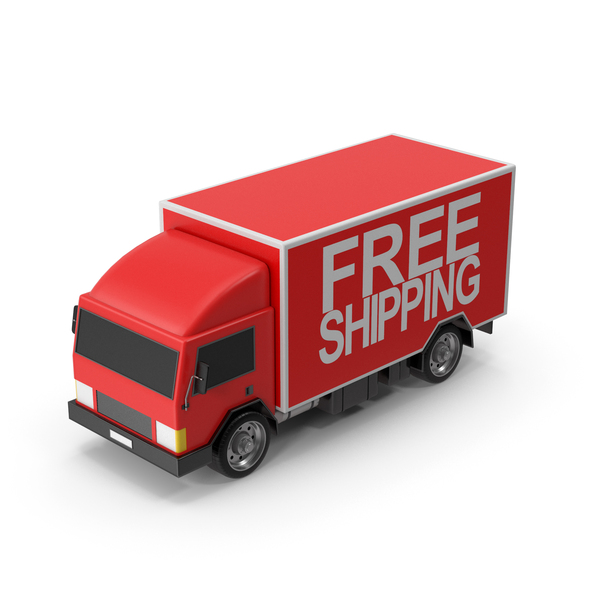 Free Shipping Truck PNG & PSD Images
