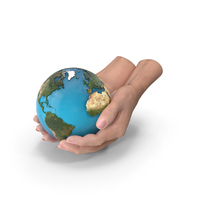 Hands Holding The Earth PNG & PSD Images