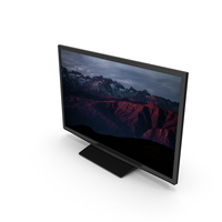Modern Flat Screen LED TV PNG & PSD Images