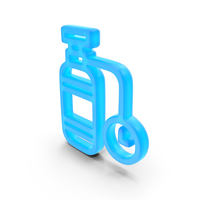 Oxygen Tank Glowing Symbol PNG & PSD Images
