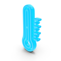 Thermometer Glowing Symbol PNG & PSD Images