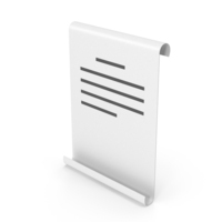 Cartoony Document PNG & PSD Images