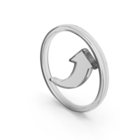 Arrow Glass Symbol PNG & PSD Images