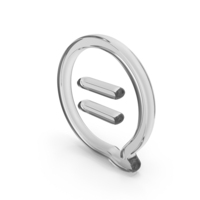 Chat Bubble Glass Symbol PNG & PSD Images