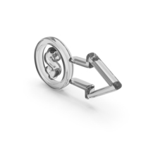 Money Exchange Glass Symbol PNG & PSD Images