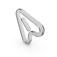 Arrow Glass Symbol PNG & PSD Images