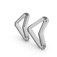 Next Arrow Glass Symbol PNG & PSD Images