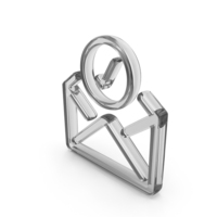 E-mail Notification Glass Symbol PNG & PSD Images