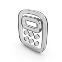 Tiny Calculator Glass Symbol PNG & PSD Images