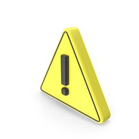 Exclamation Mark Warning Sign PNG & PSD Images