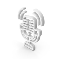 Recording White Symbol PNG & PSD Images