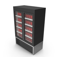Bevarage Display Fridge PNG & PSD Images