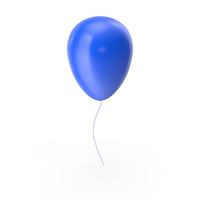 Balloon Blue PNG & PSD Images