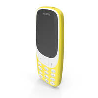 Nokia 3310 New Yellow PNG & PSD Images