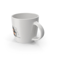 Coffee Mug Painted PNG & PSD Images