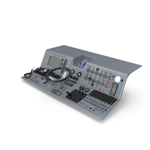Ship Bridge Control Panel PNG & PSD Images