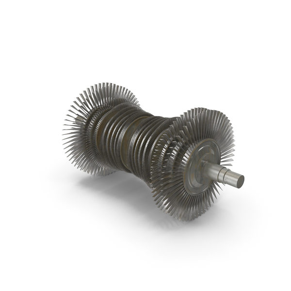 Industrial Gas Turbine Engine Shaft PNG & PSD Images