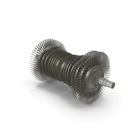 Industrial Gas Turbine Engine Shaft PNG & PSD Images