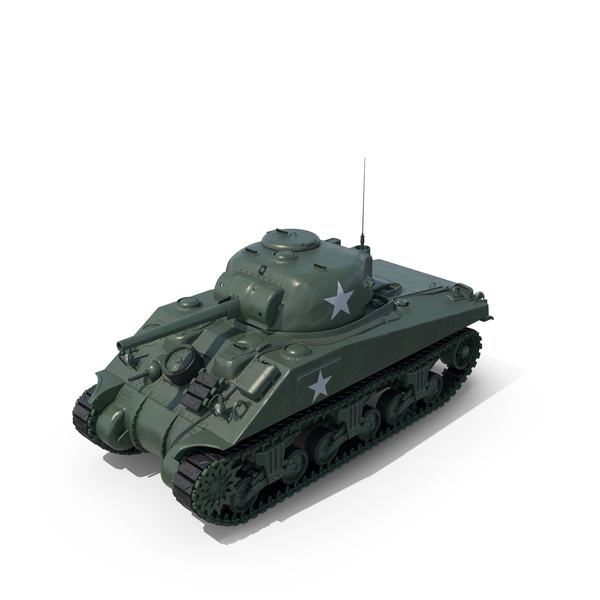M4 Sherman Tank PNG & PSD Images