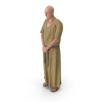 Ancient Priest In Standing Pose PNG & PSD Images