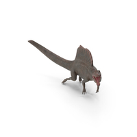 Spinosaurus Swimming Pose PNG & PSD Images