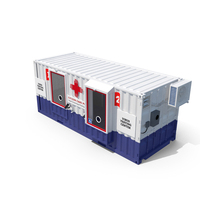 Modular Healthcare Facilities Container PNG & PSD Images
