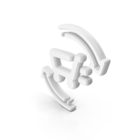 Shoping Cart Refund White Symbol PNG & PSD Images