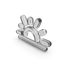Rising Sun Glass Symbol PNG & PSD Images