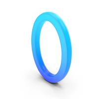 Oval Glowing Symbol PNG & PSD Images