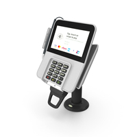 Payment Terminal Carrying Table Bracket PNG & PSD Images