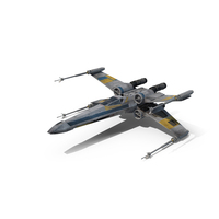 Space Fighter X Wing Starship PNG & PSD Images