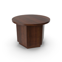Wood Side Table PNG & PSD Images