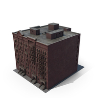 Historic New York Residential Building PNG & PSD Images