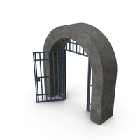 Sewer Door Blue Paint Open PNG & PSD Images