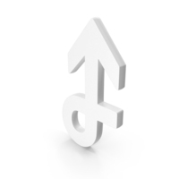 Loop Arrow Up Arrow Icon White PNG & PSD Images