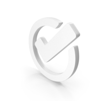 Right Verified Mark Icon White PNG & PSD Images