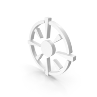 Target Reticle Scope Optical Sight Icon White PNG & PSD Images