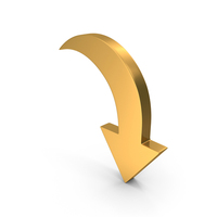Arrow Down Design Symbol PNG & PSD Images