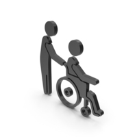 Disability Generic Handicap Paralyzed PNG & PSD Images