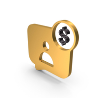 Dollar Money Chat Bubble Messanger PNG & PSD Images