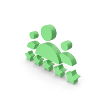 Five Stars Rating Group User Employee PNG & PSD Images