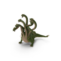Lernaean Hydra Attack Pose PNG & PSD Images