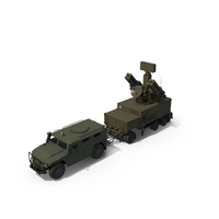 Military Truck with Missile System Crotale NG PNG & PSD Images