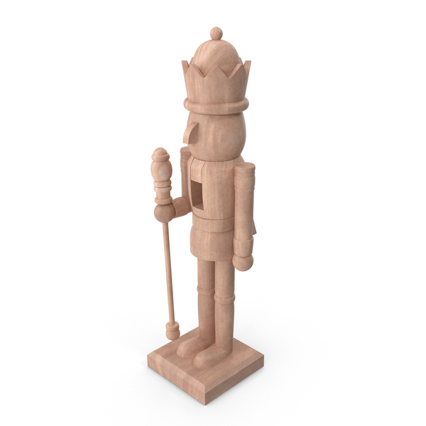 Wooden Christmas Nutcracker PNG & PSD Images