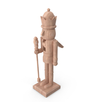 Wooden Christmas Nutcracker PNG & PSD Images