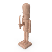 Wooden Christmas Nutcracker PNG & PSD Images