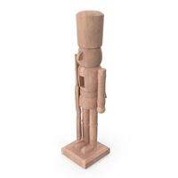 Wooden Christmas Nutcracker PNG & PSD Images